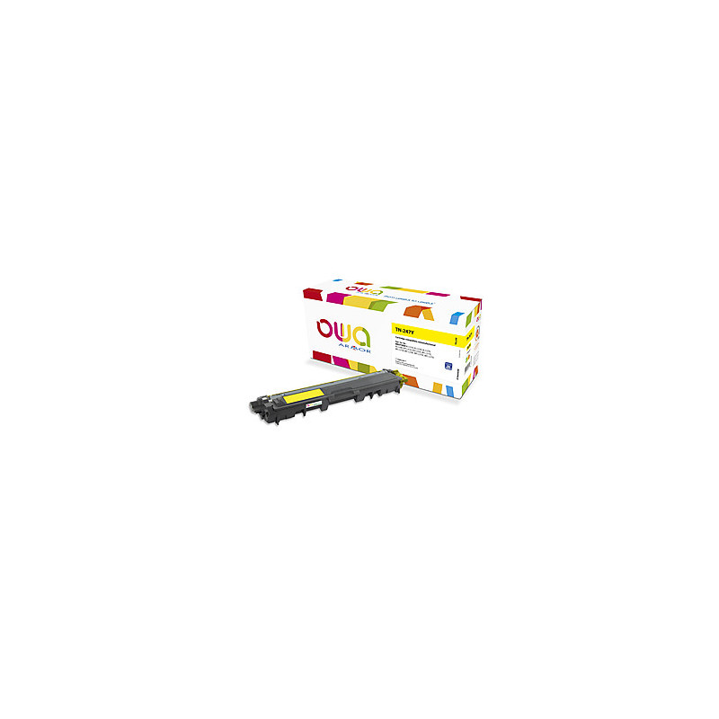 OWA Armor toner kompatibilný s Brother TN-247Y, 2300st, žltá/yellow