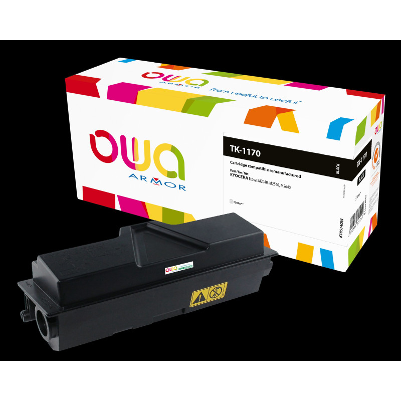 OWA Armor toner kompatibilný s KYOCERA TK1170, čierna/black