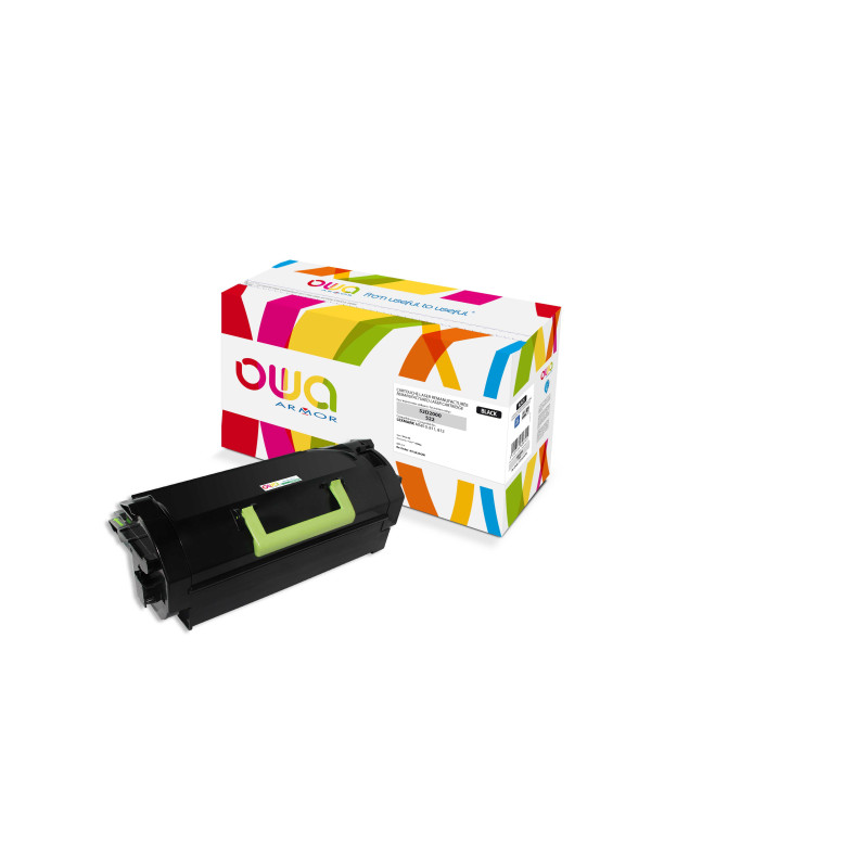 OWA Armor toner kompatibilný s LEXMARK 52D2000, čierna/black