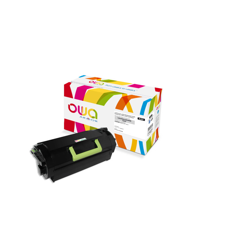 OWA Armor toner kompatibilný s LEXMARK 52D2H00, čierna/black