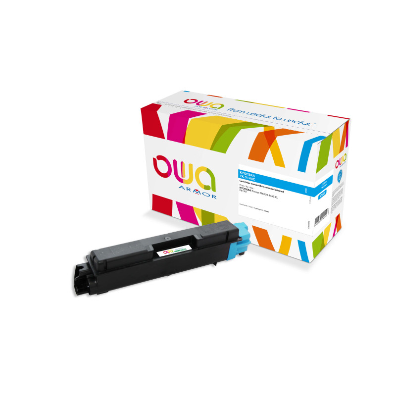 OWA Armor toner kompatibilný s Kyocera TK-5140C, 5000st, modrá/cyan