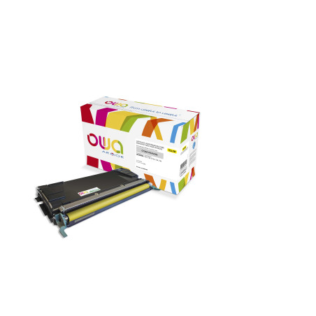 OWA Armor toner kompatibilný s Lexmark C734A1YG, 6000st, žltá/yellow