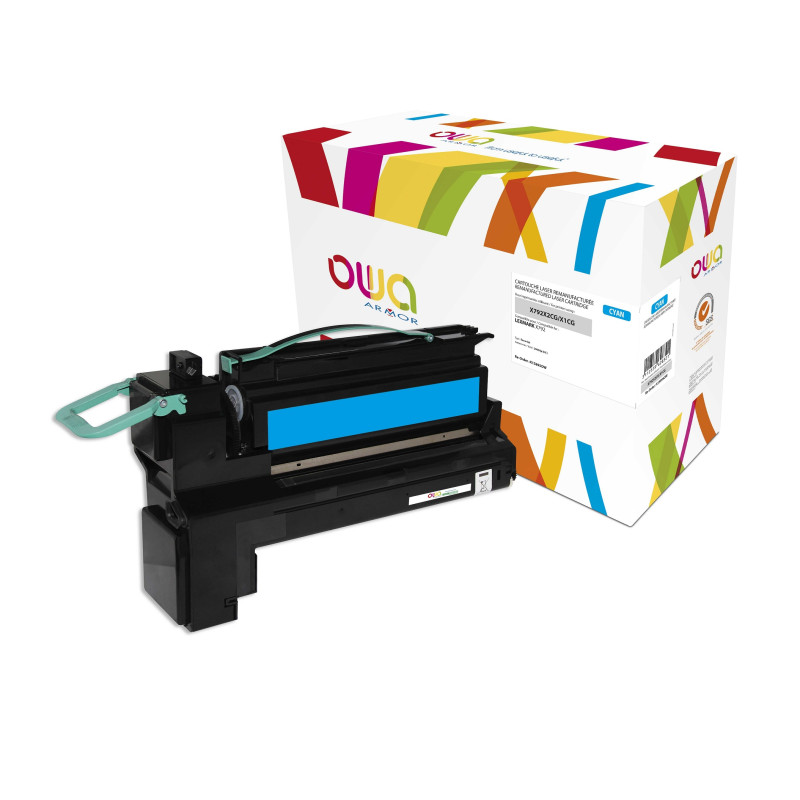 OWA Armor toner kompatibilný s Lexmark X792X2CG, 20000st, modrá/cyan