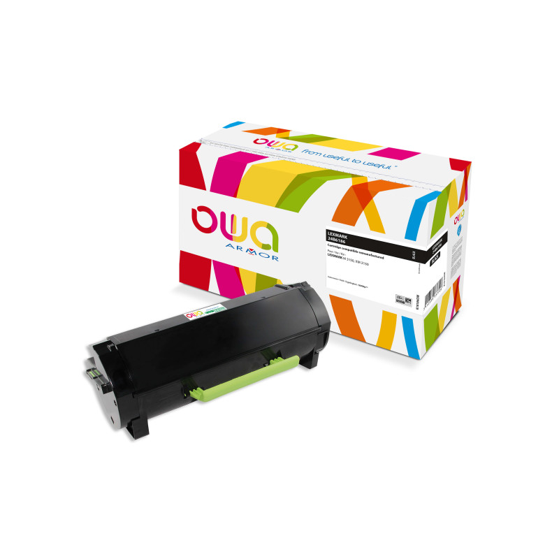 OWA Armor toner kompatibilný s LEXMARK 24B6186, čierna/black