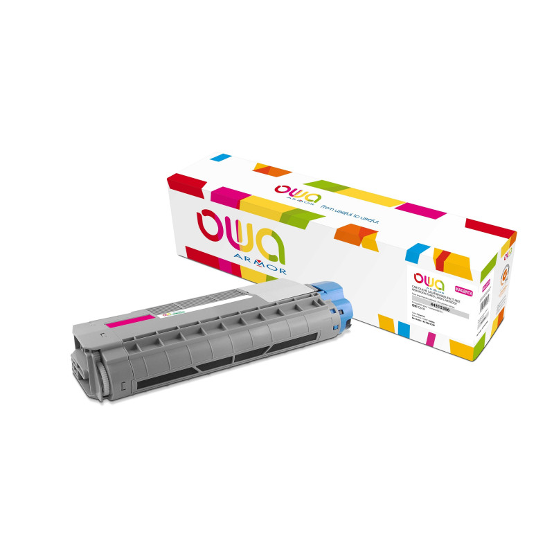 OWA Armor toner kompatibilný s OKI 44315306, 6000st, červená/magenta