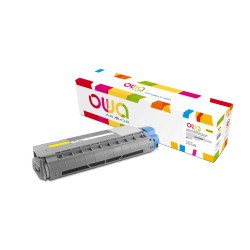 OWA Armor toner kompatibilný s OKI 44315305, 6000st, žltá/yellow