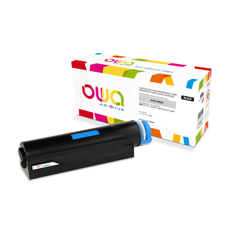 OWA Armor toner kompatibilný s OKI 44574905, čierna/black