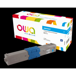 OWA Armor toner kompatibilný s OKI 44844507, 10000st, modrá/cyan