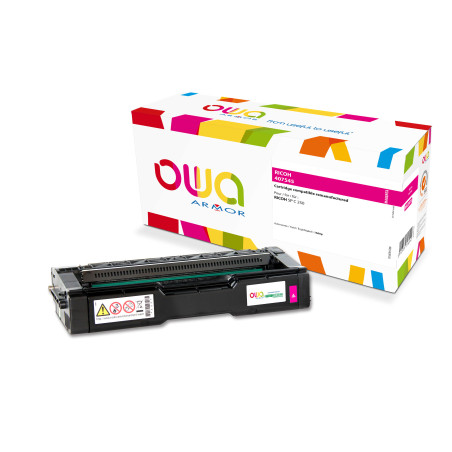 OWA Armor toner kompatibilný s RICOH 407545, 1600st, červená/magenta