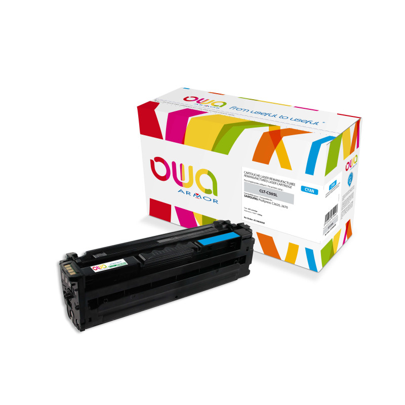 OWA Armor toner kompatibilný s Samsung CLTC505L, 3500st, modrá/cyan