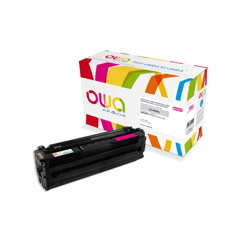 OWA Armor toner kompatibilný s Samsung CLTM505L, 3500st, červená/magenta