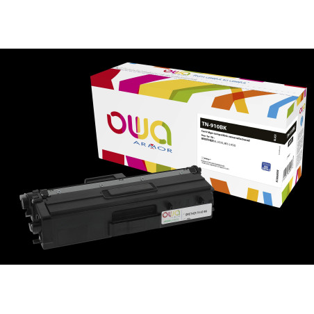 OWA Armor toner kompatibilný s Brother TN-910BK, 9000st, čierna/black