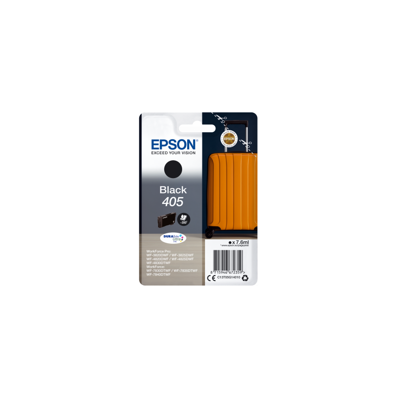 Epson Singlepack Black 405 DURABrite Ultra Ink