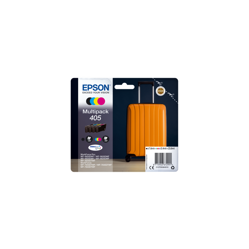 Epson Multipack 4 Colours 405 DURABrite Ultra Ink