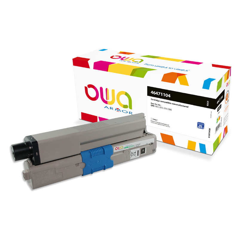 OWA Armor toner kompatibilný s OKI 46471104, 7000st, čierna/black