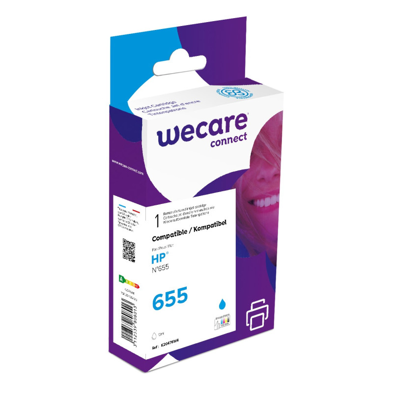 WECARE ARMOR ink kompatibilný s HP CZ110AE, modrá/cyan