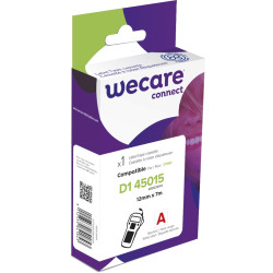 WECARE ARMOR páska kompatibilná s DYMO S0720550, Red/White, 12MM*7M