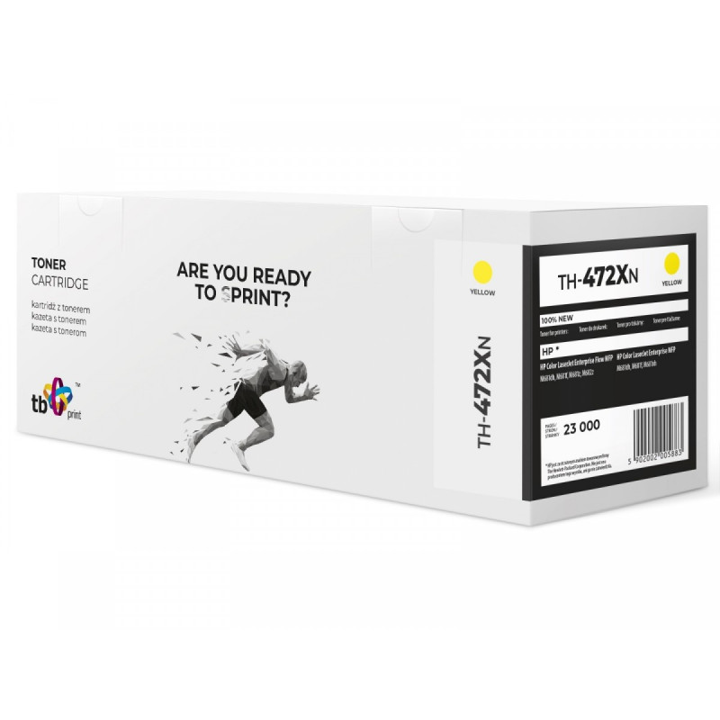 Toner TB kompatibilný s HP CF472X, yellow,new