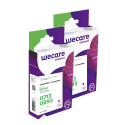 WECARE ARMOR sada ink kompatibilná s EPSON T071340 2x9ml, červená, T071340
