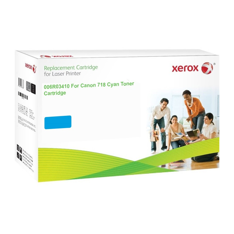 XEROX toner kompat. s Canon CRG718C, 2900 strán Cyan