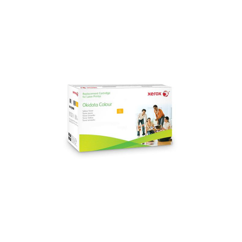 XEROX toner kompat. s OKI 43872305, 2 000 str., ye