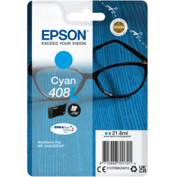 EPSON Singlepack Cyan 408L DURABrite Ultra Ink