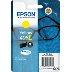 EPSON Singlepack Yellow 408L DURABrite Ultra Ink