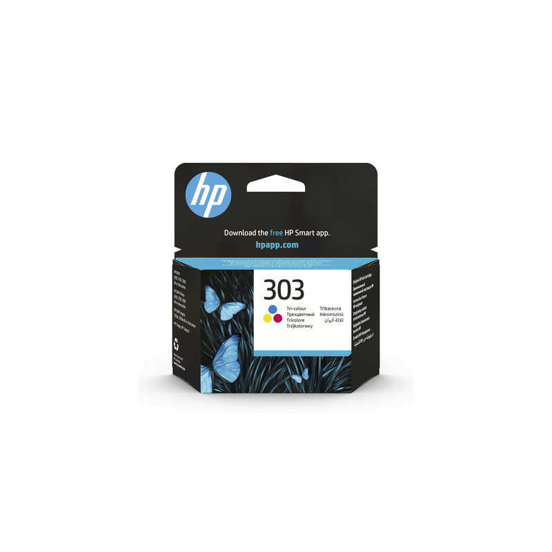 HP 303 trojfarebná atramentová náplň, T6N01AE