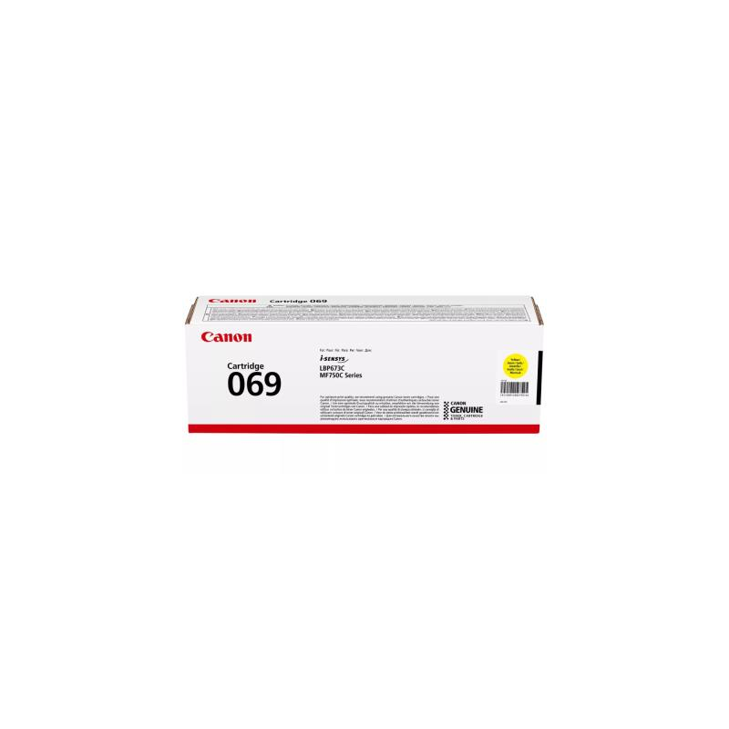 Canon CLBP Cartridge 069 Y