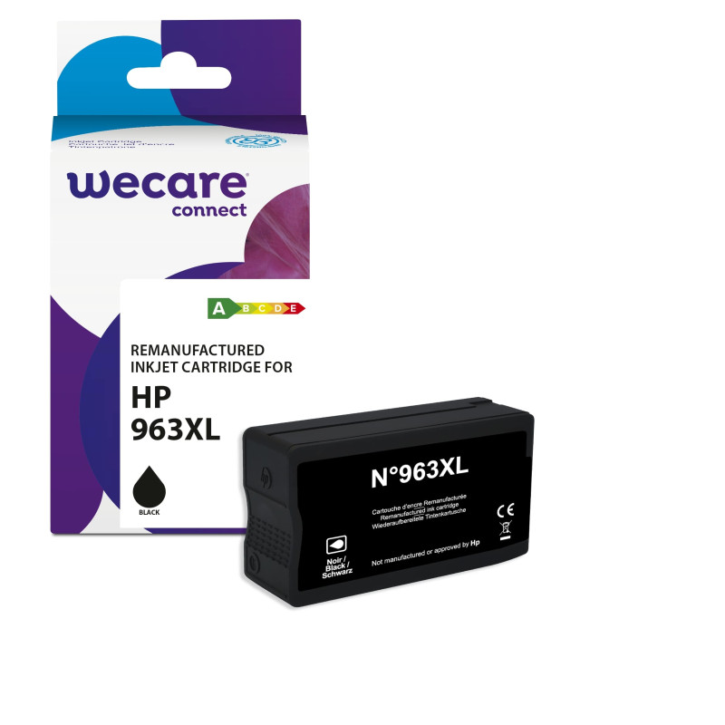 WECARE ARMOR ink kompatibilný s HP 3JA30AE, (963XL), čierna/black