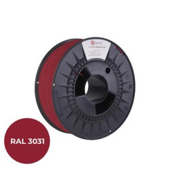 Tlačová struna (filament) C-TECH PREMIUM LINE, PETG, orientálna červená, RAL3031, 1,75mm, 1kg