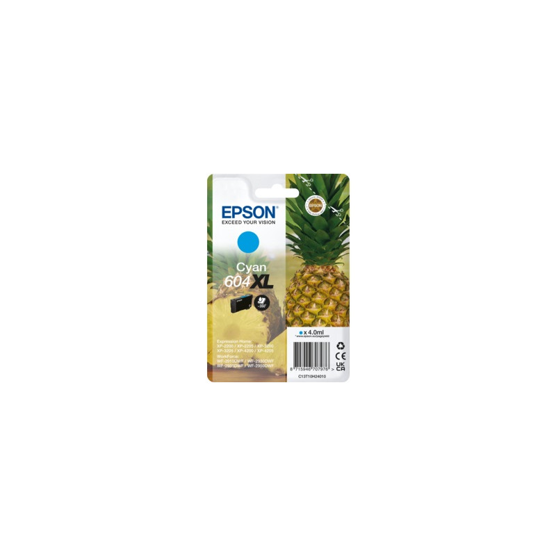 EPSON Singlepack Cyan 604XL Ink