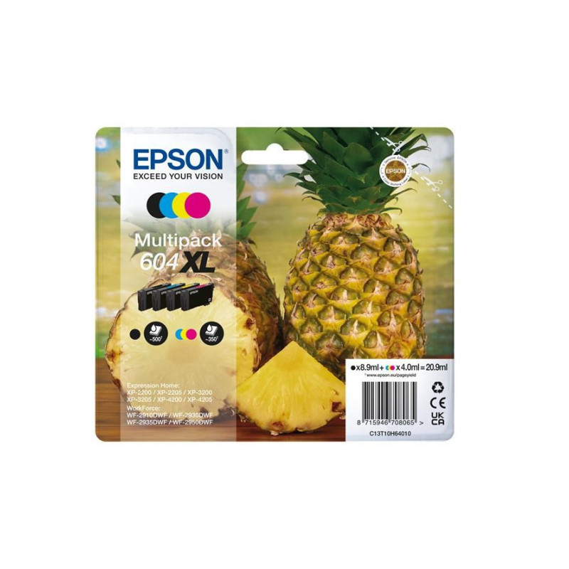 EPSON Multipack 4-colours 604XL Ink