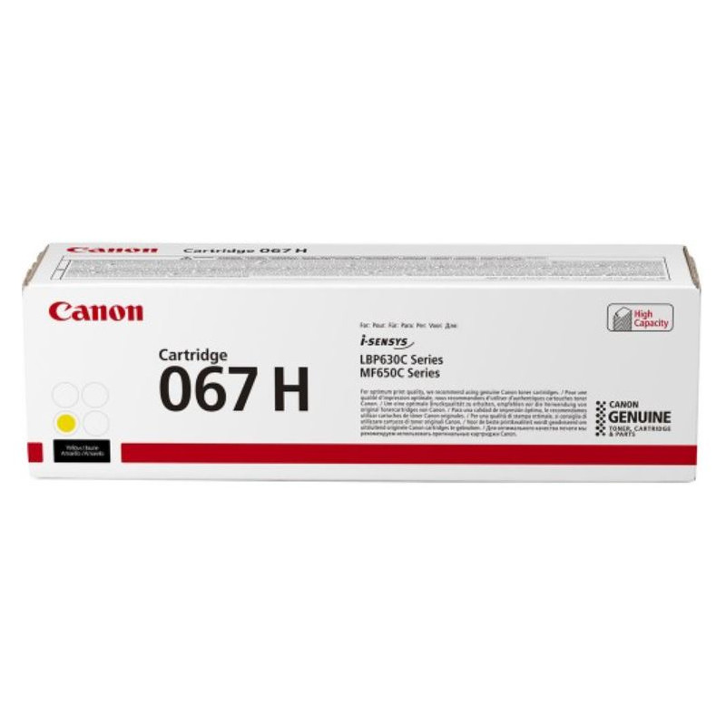 Canon CLBP Cartridge 067 H Y