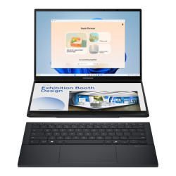 ASUS Zenbook Duo/UX8406CA-OLED088W/U7-255H/14''/2880x1800/T/32GB/1TB SSD/Arc 140T/W11H/Gray/2R