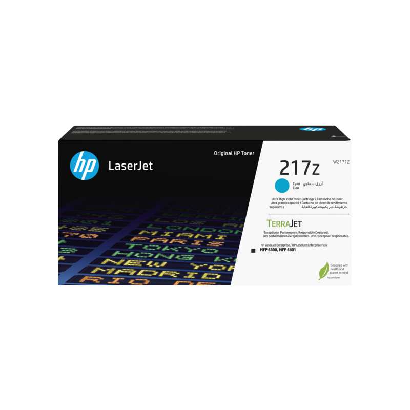 HP W2171Z, cyan toner. kazeta HP LaserJet 217Z