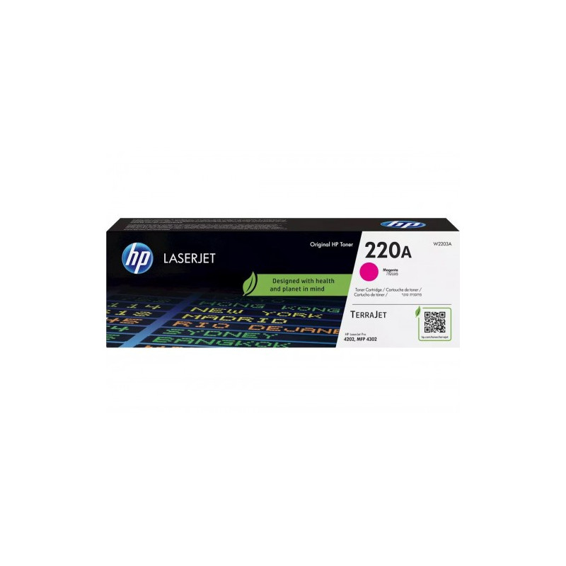HP W2203A, magenta toner. kazeta HP LaserJet 220A