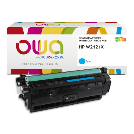 OWA Armor toner kompatibilný s HP W2121X,10000st, modrá/cyan