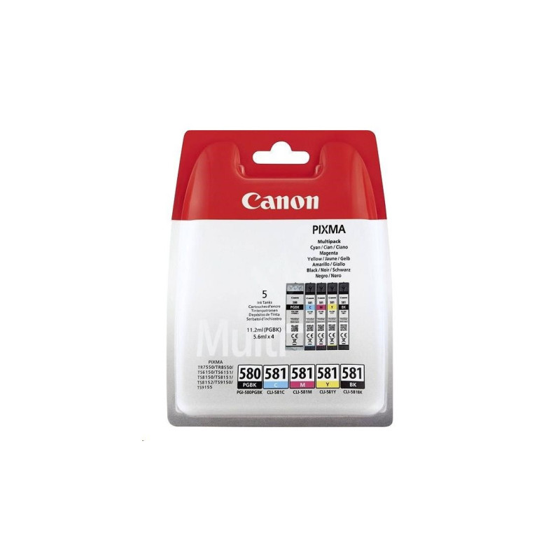 Canon PGI-580/CLI-581 PGBK/C/M/Y/BK MULTI