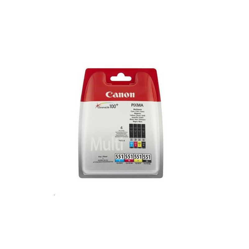 Canon CLI-551 C/M/Y/BK MULTI SEC