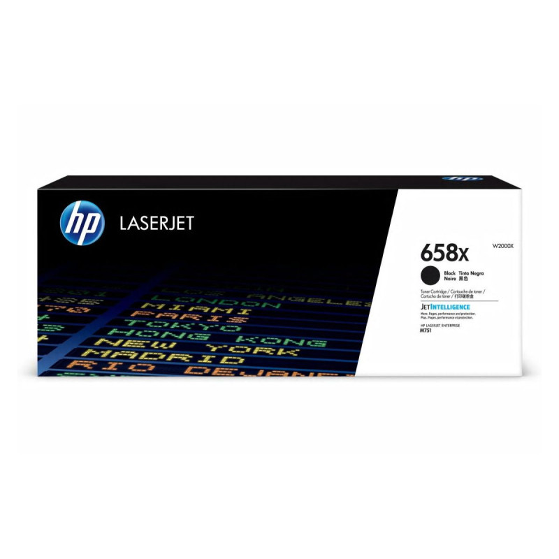 HP Čierna originálna tonerová kazeta HP 658X