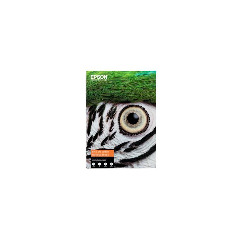 EPSON Fine Art Cotton Textured Bright A4 25 Sheets