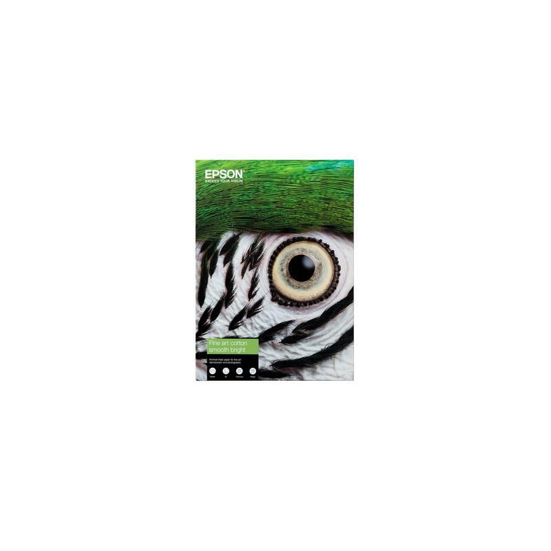 EPSON Fine Art Cotton Smooth Bright A4 25 Sheets