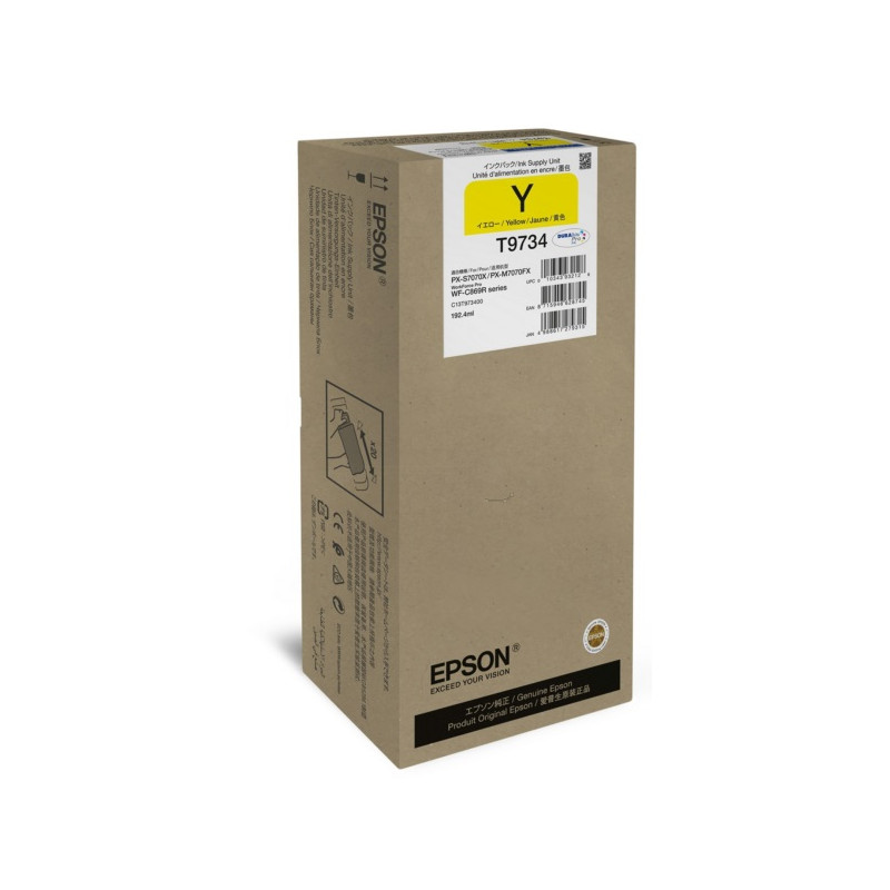 Epson WorkForce Pro WF-C869R Yellow XL Ink