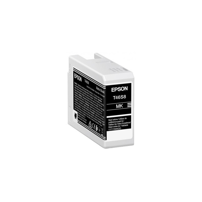 Epson Singlepack Matte Black T46S8 Ultrachrome