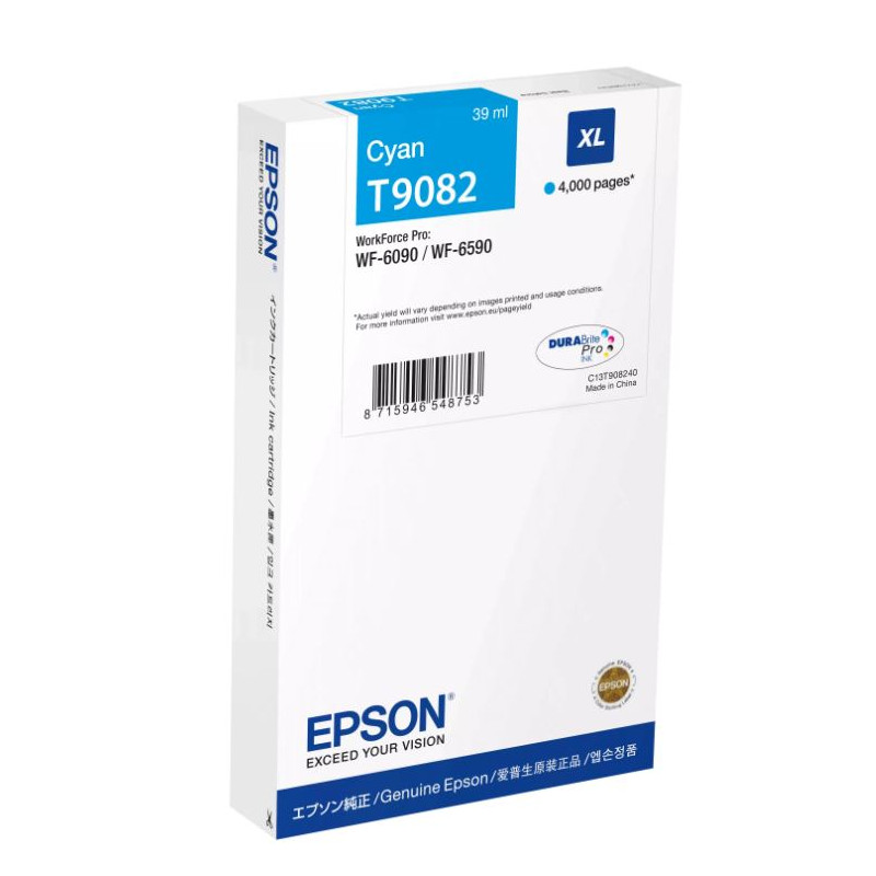 Epson WF-6xxx Ink Cartridge Cyan XL