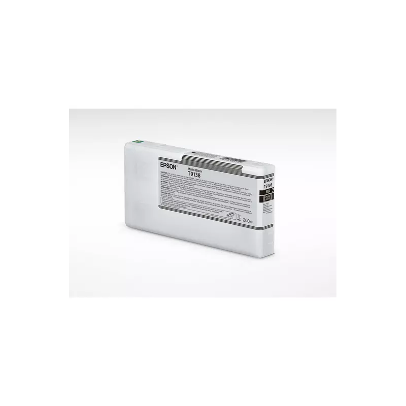 Epson T9138 Matte Black Ink Cartridge (200ml)