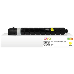 OWA Armor toner kompatibilný s Canon C-EXV54Y, 8500st, žltá/yellow