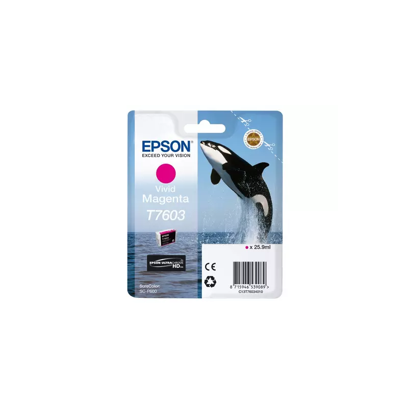 Epson T7603 Ink Cartridge Vivid Magenta