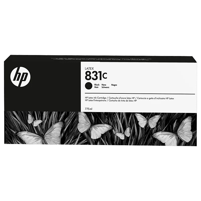 HP 831C atramentová náplň čierna, CZ694A